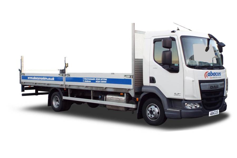 7.5T Dropside Tail Lift for hire from Abacus Vehicle Hire