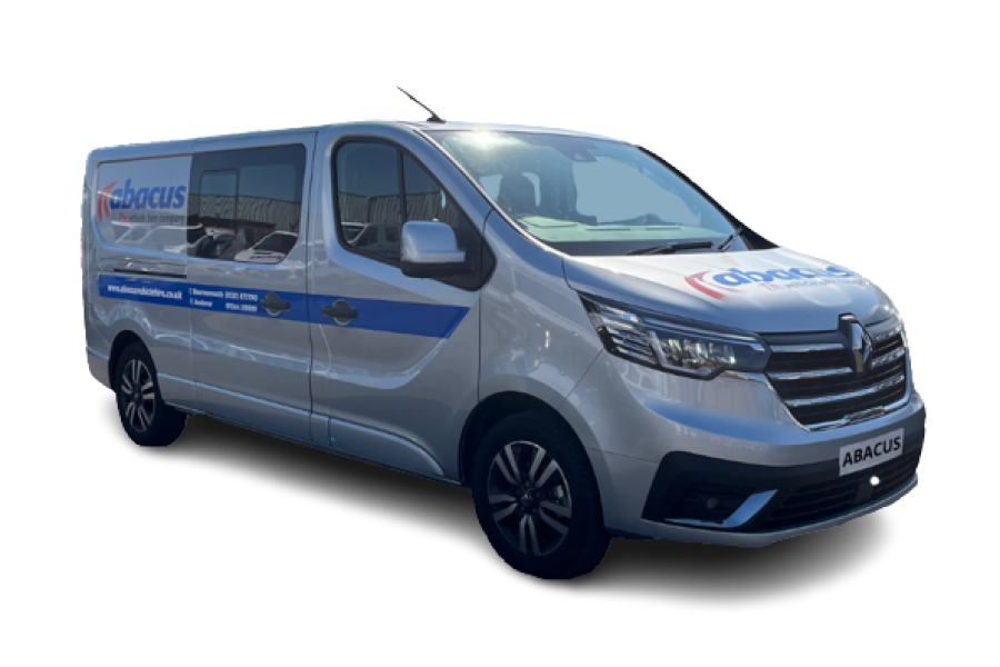 SWB Crewbus Crewcab - 5/6 seater for hire from Abacus Vehicle Hire