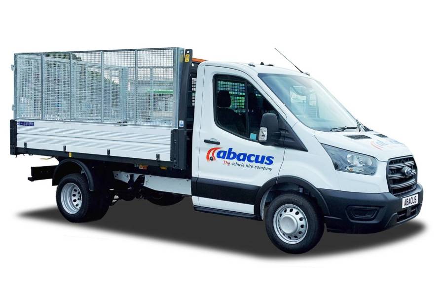 3.5T Tipper With Cage for hire from Abacus Vehicle Hire