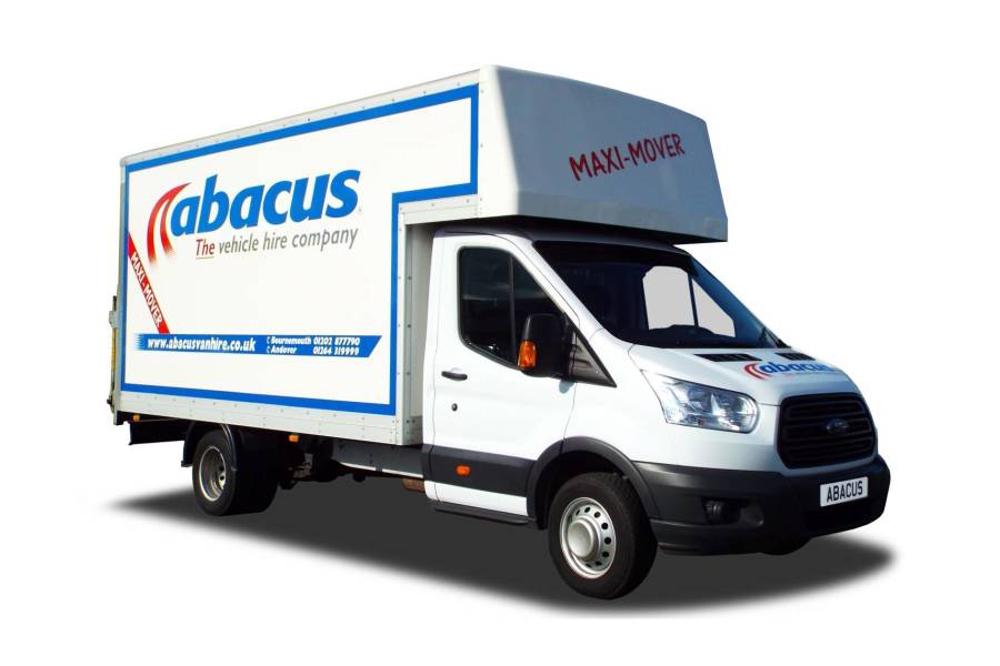 3.5T Maxi Mover Tail Lift for hire from Abacus Vehicle Hire