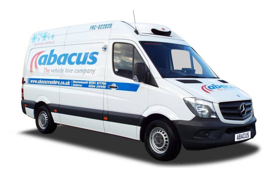 3.5T Refrigerated Panel Van for hire from Abacus Vehicle Hire