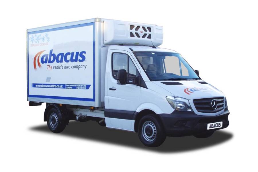 3.5T Refrigerated Box Van for hire from Abacus Vehicle Hire