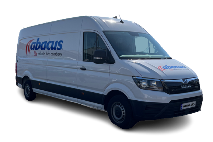 LWB Hi-Cube - for hire from Abacus Vehicle Hire