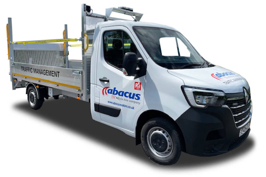 3.5T Traffic Management Tail Lift for hire from Abacus Vehicle Hire