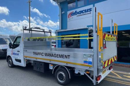 3.5T Traffic Management Tail Lift from Abacus Vehicle Hire